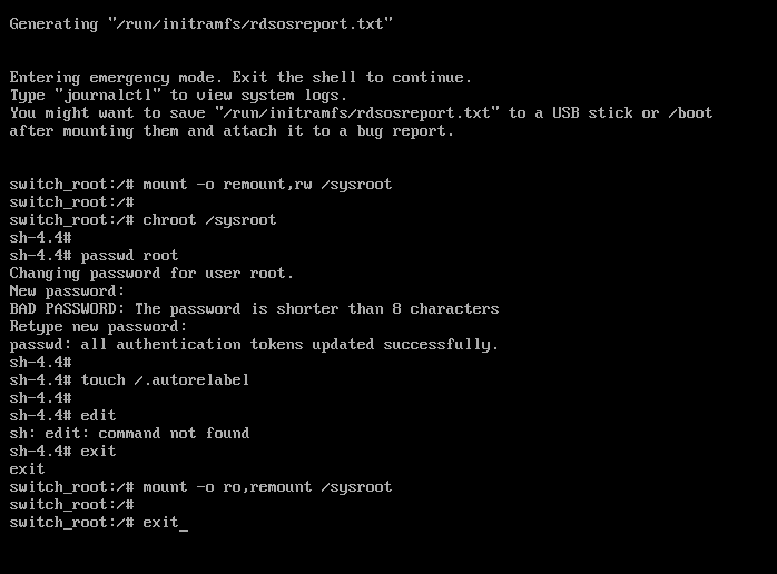 Reset-Linux-Root-Password